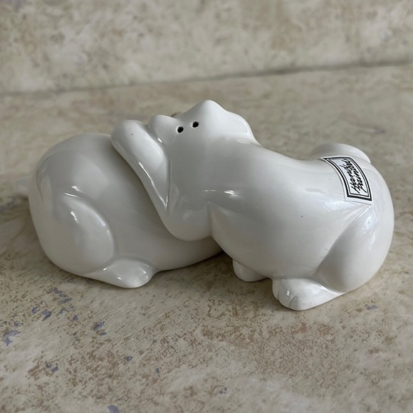 Fitz and Floyd Salt and Pepper Shaker Lazy Kitty Cats - Picture 4 of 8